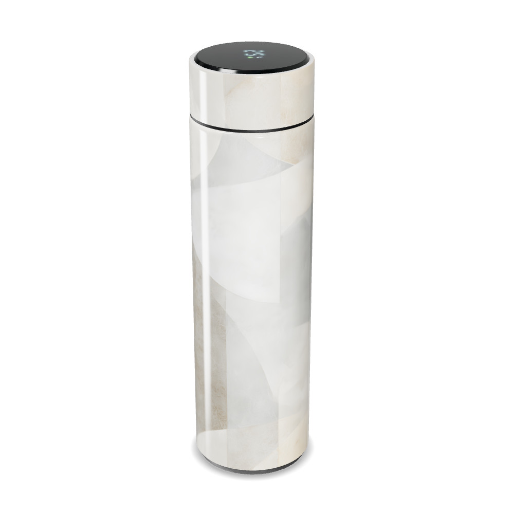 Garrafa Térmica Touch - Branca com Display Digital