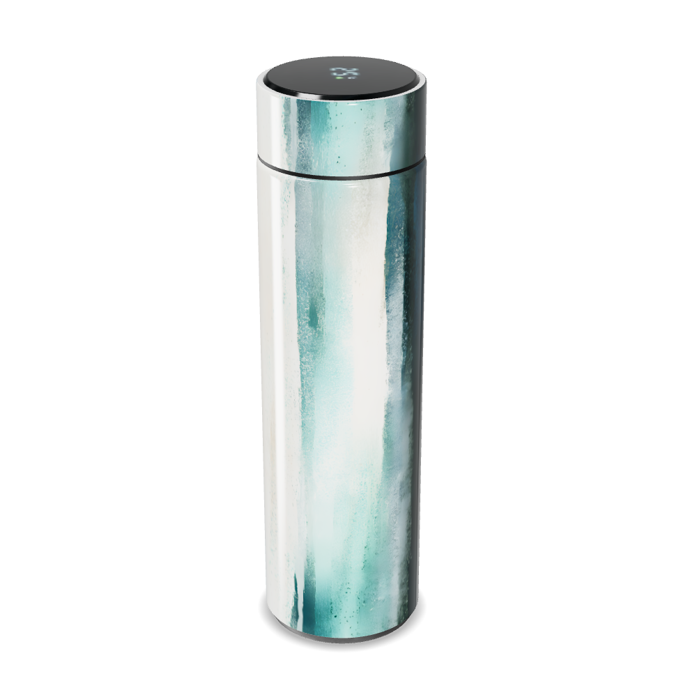 Garrafa Térmica Touch - Estampa Aquarela