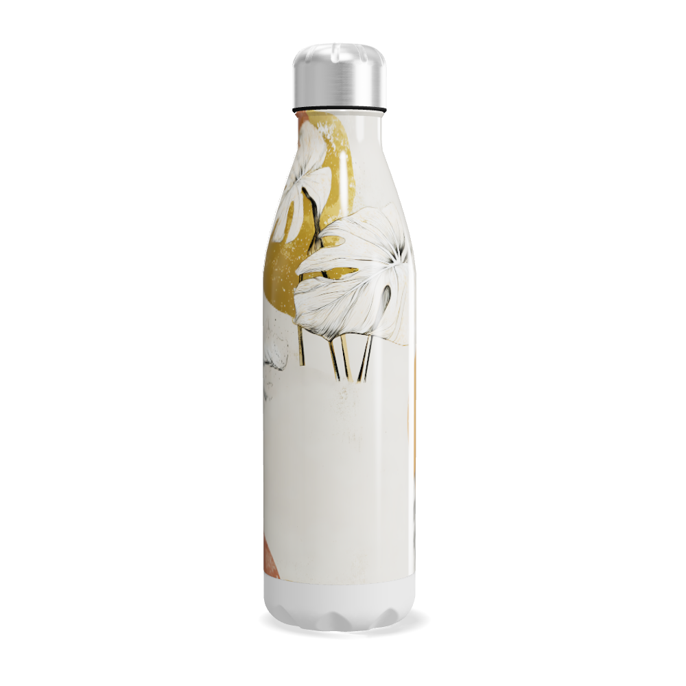 Garrafa Inox - Estampa Floral Colorida