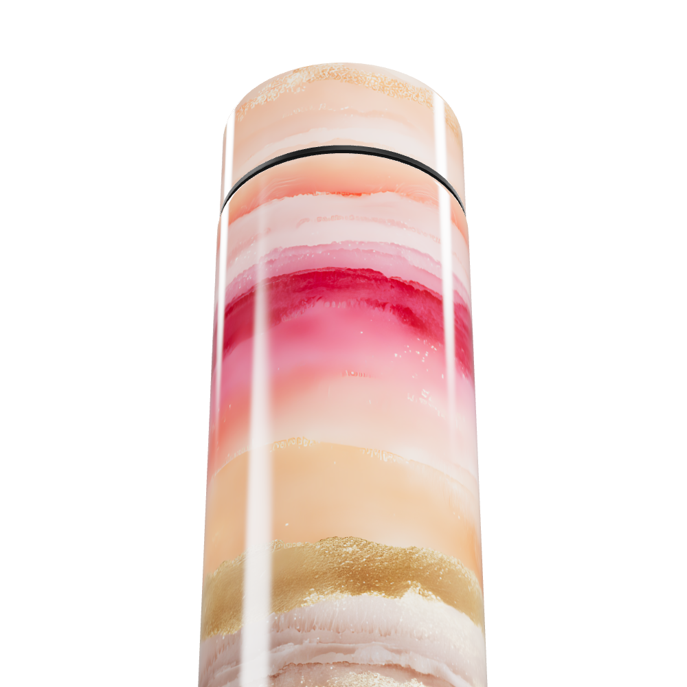 Garrafa Térmica Touch - Listras Coloridas