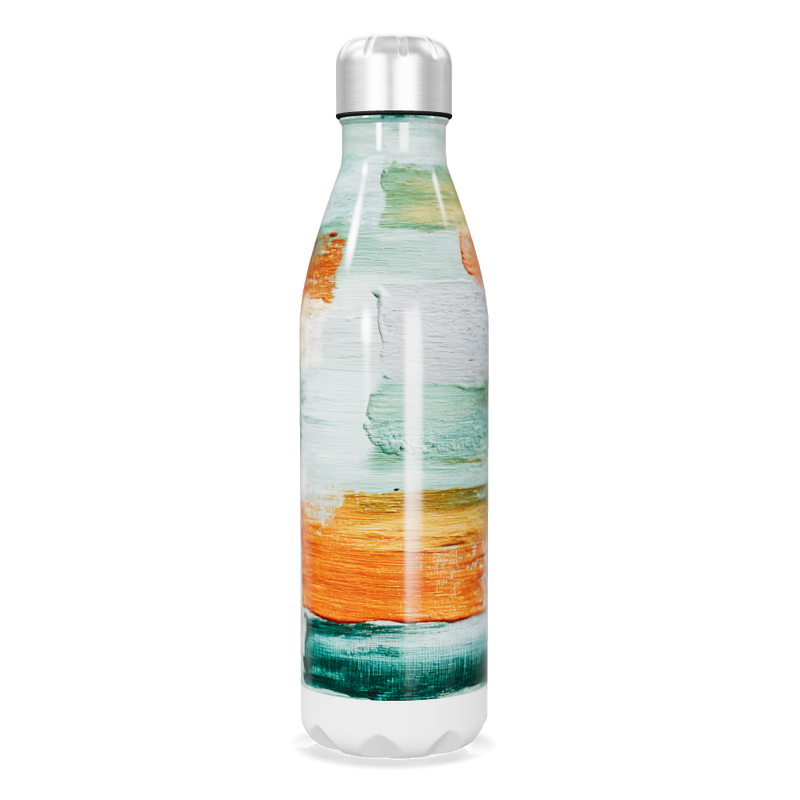 Garrafa Inox Pinceladas Coloridas 750ml