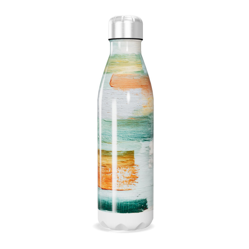 Garrafa Inox Pinceladas Coloridas 750ml