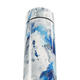 Garrafa Térmica Touch - Azul Abstrato Inox