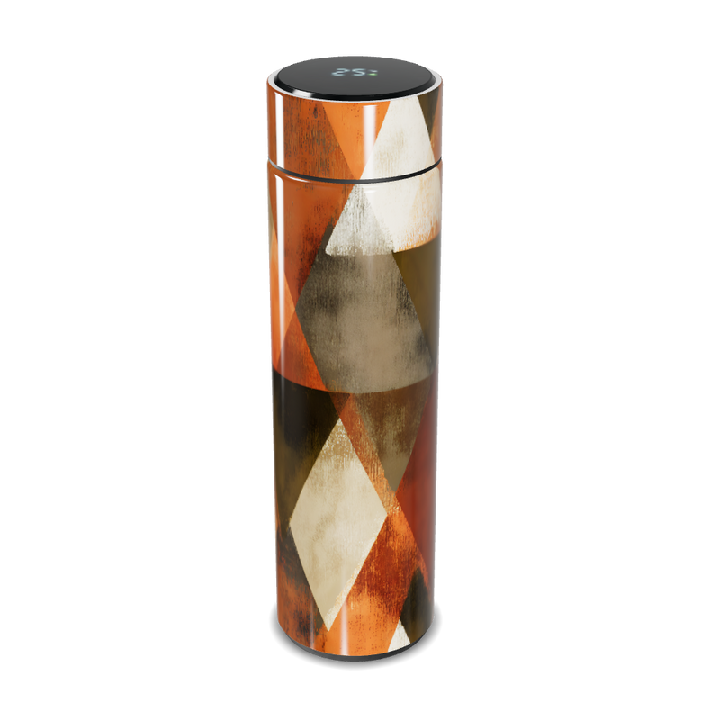 Garrafa Térmica Touch - Geométrica Colorida