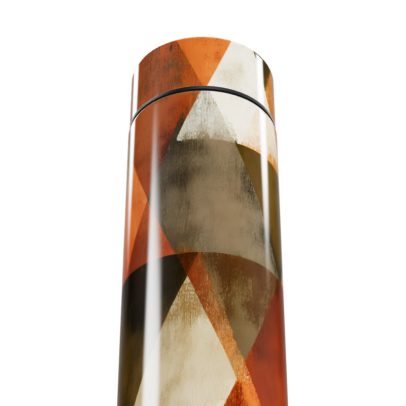 Garrafa Térmica Touch - Geométrica Colorida