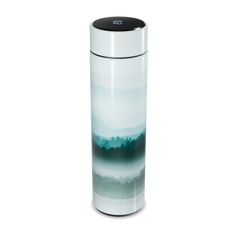 Garrafa Térmica Touch - Paisagem Verde