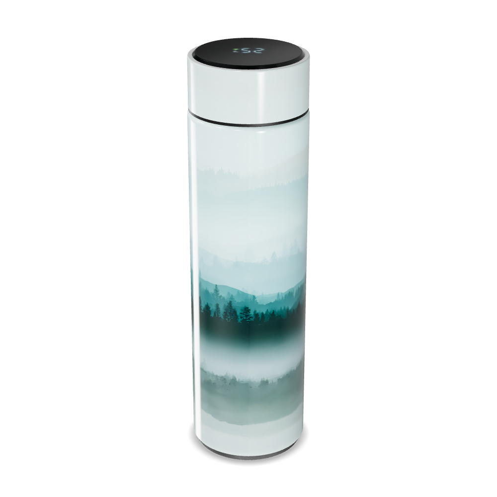 Garrafa Térmica Touch - Paisagem Verde