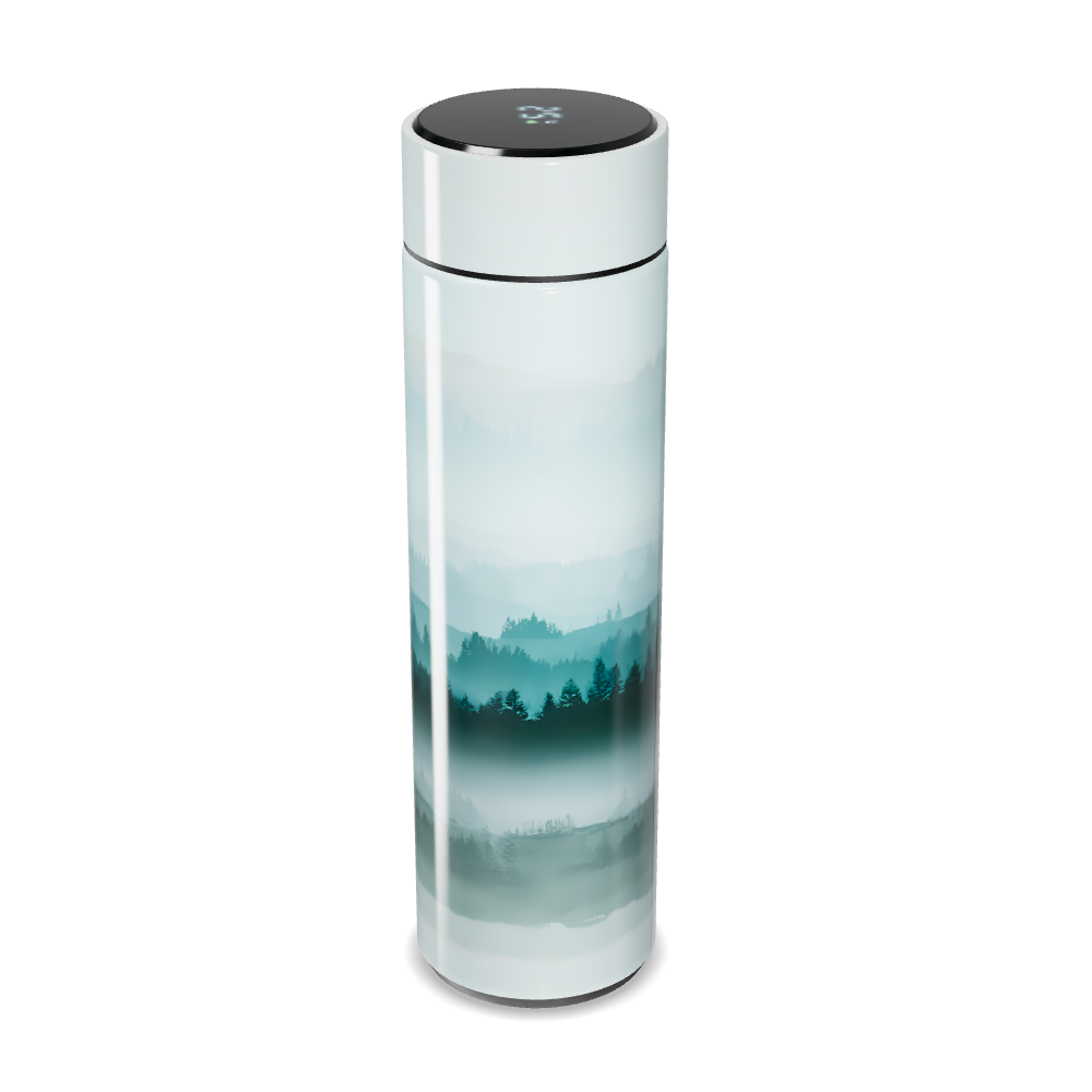 Garrafa Térmica Touch - Paisagem Verde