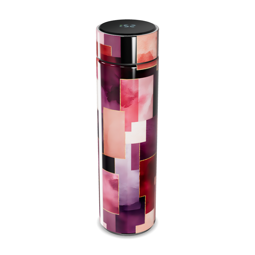 Garrafa Térmica Touch Estampada Colorida