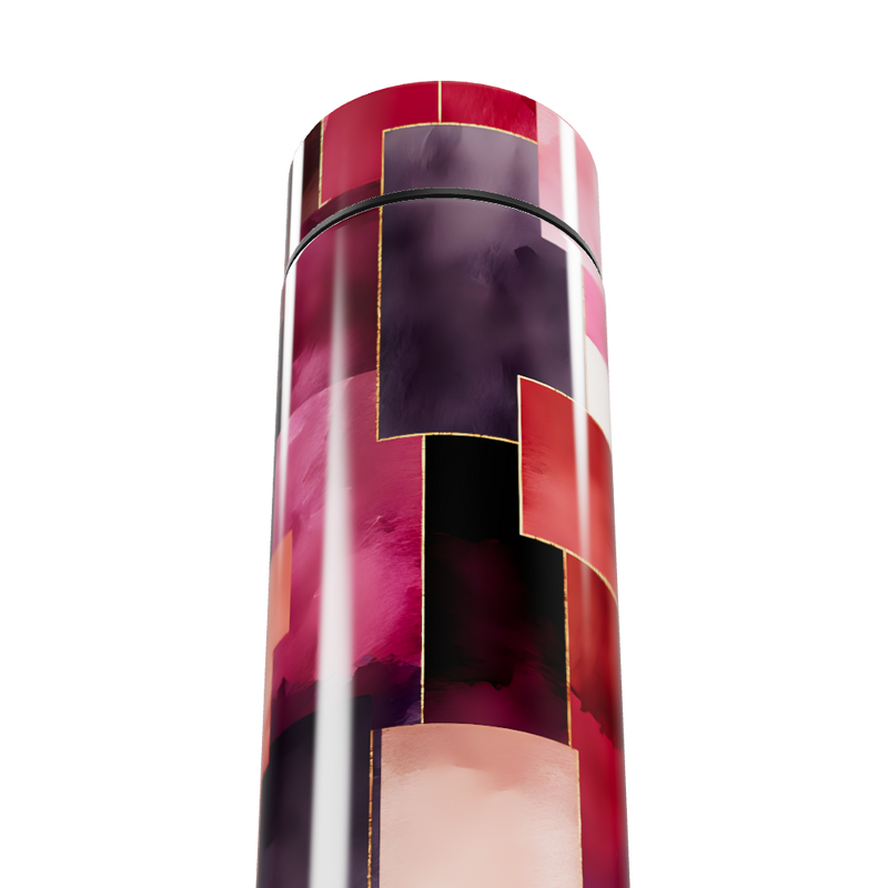 Garrafa Térmica Touch Estampada Colorida