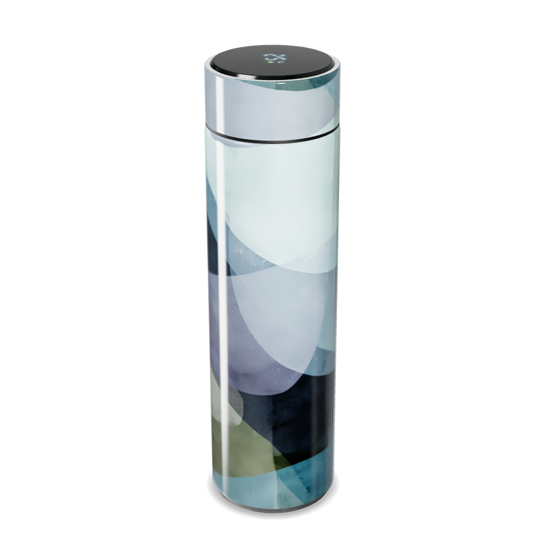 Garrafa Térmica Touch - Estampa Geométrica Multicolor