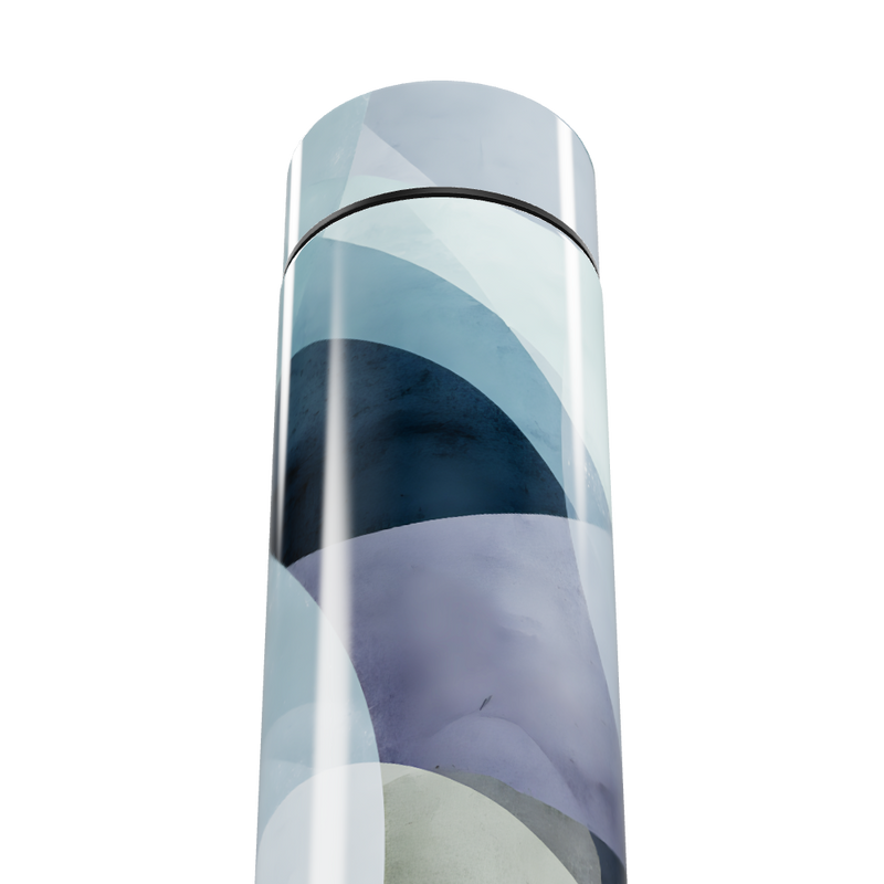 Garrafa Térmica Touch - Estampa Geométrica Multicolor