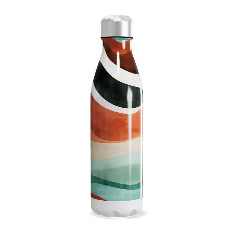 Garrafa Inox - Listras Coloridas 750ml