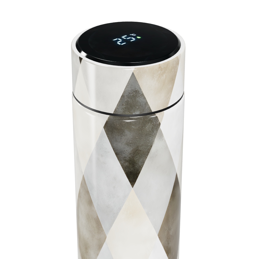 Garrafa Térmica Touch - Estampa Diamante