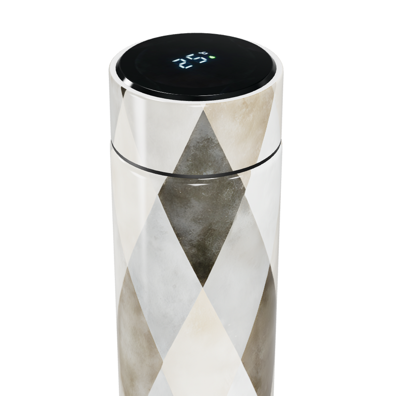 Garrafa Térmica Touch - Estampa Diamante