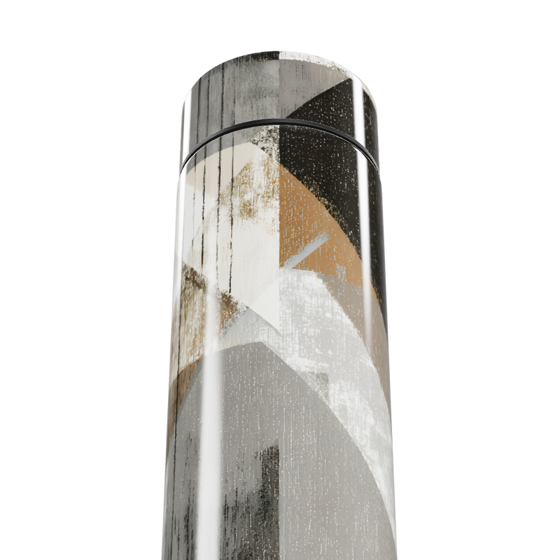 Garrafa Térmica Touch - Geométrica em Aço Inox