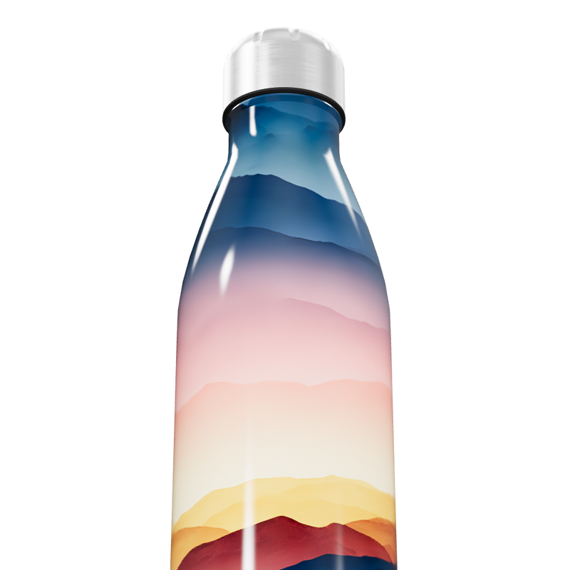 Garrafa Inox - Azul Degradê 750ml