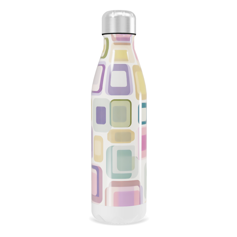 Garrafa Inox Estampada Colorida 750ml