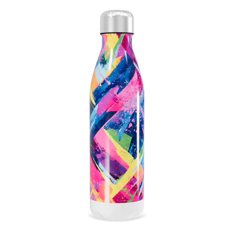 Garrafa Inox - Colorida Estampada