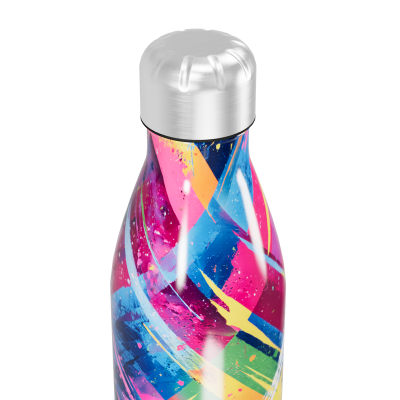 Garrafa Inox - Colorida Estampada