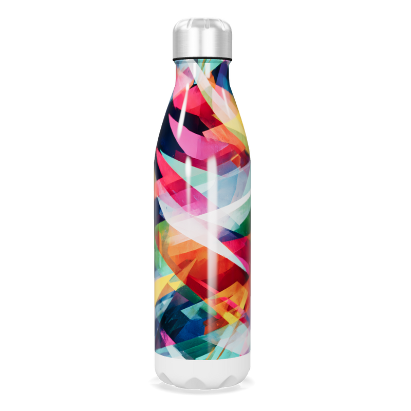 Garrafa Inox - Estampa Colorida