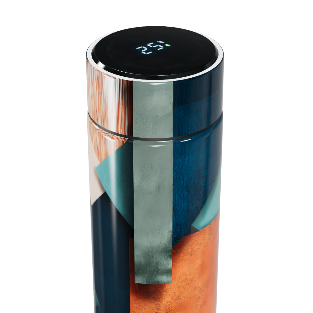 Garrafa Térmica Touch - Design Colorido Moderno