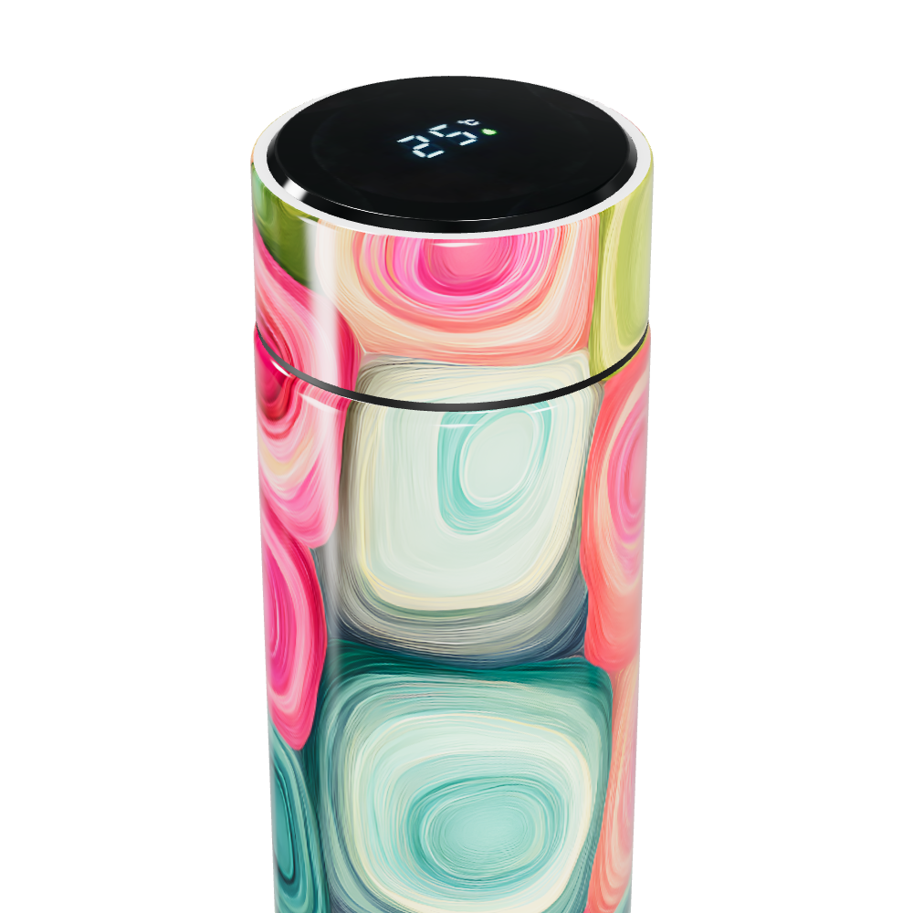 Garrafa Térmica Touch - Colorida Estampada Digital