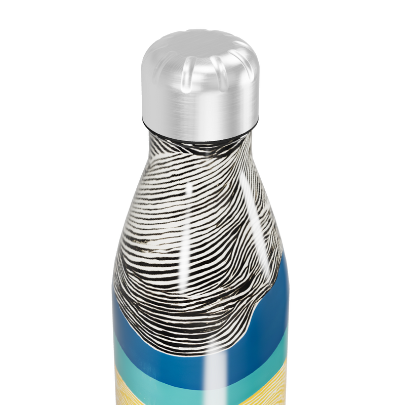 Garrafa Inox Estampada Colorida