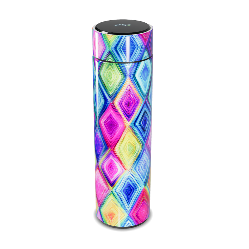 Garrafa Térmica Touch - Colorida Geométrica