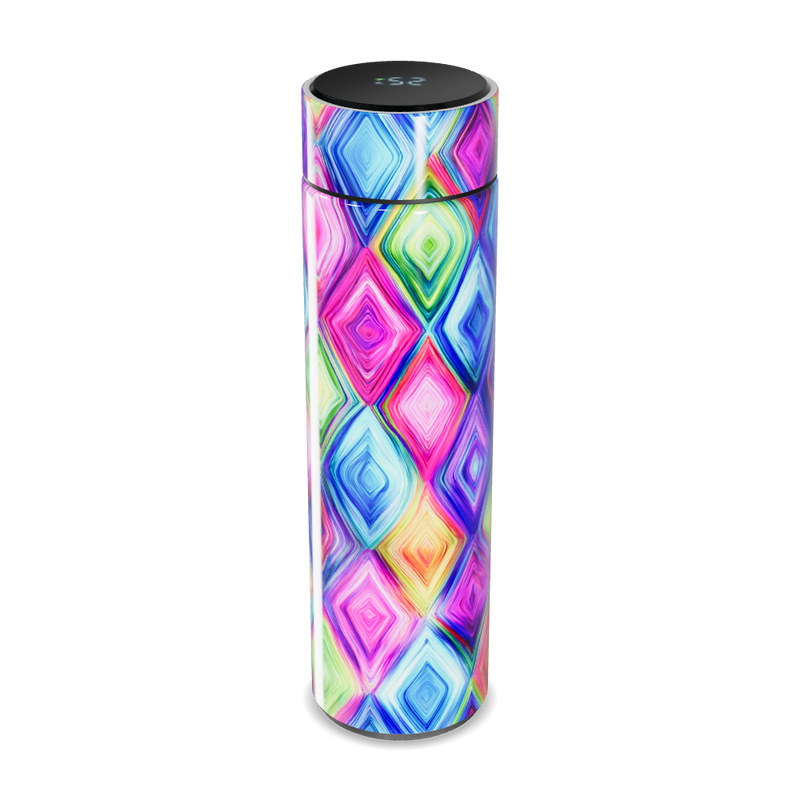 Garrafa Térmica Touch - Colorida Geométrica