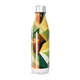 Garrafa Inox - Estampa Geométrica Colorida