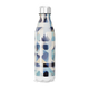 Garrafa Inox - Estampa Geométrica Azul