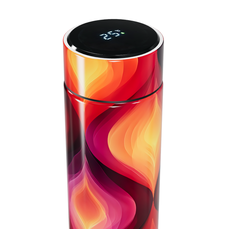 Garrafa Térmica Touch - Estampa Colorida Digital