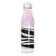 Garrafa Inox Listrada Rosa e Preta