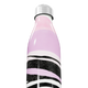 Garrafa Inox Listrada Rosa e Preta