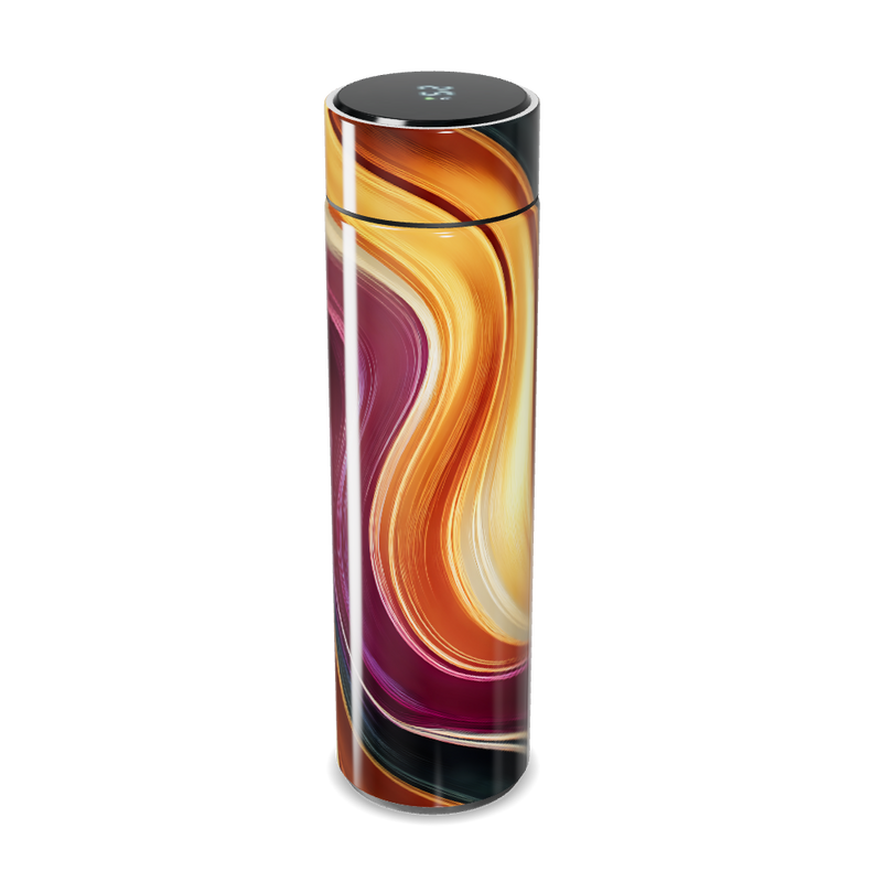 Garrafa Térmica Touch - Estampa Abstrata Colorida