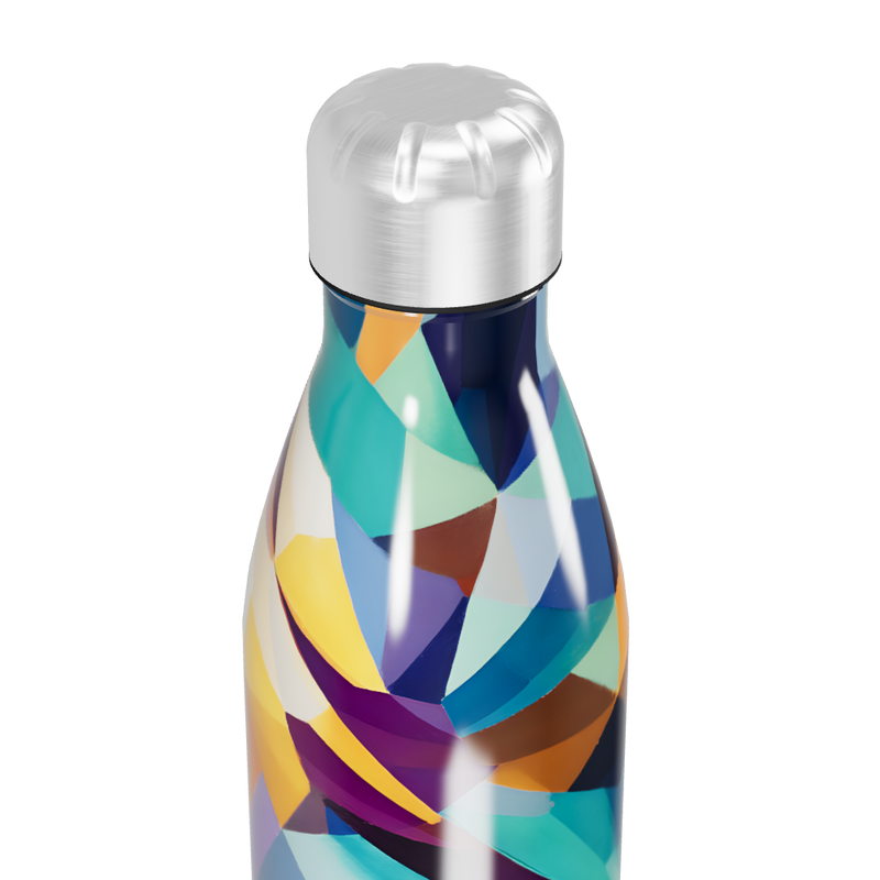 Garrafa Inox Estampada Multicolorida