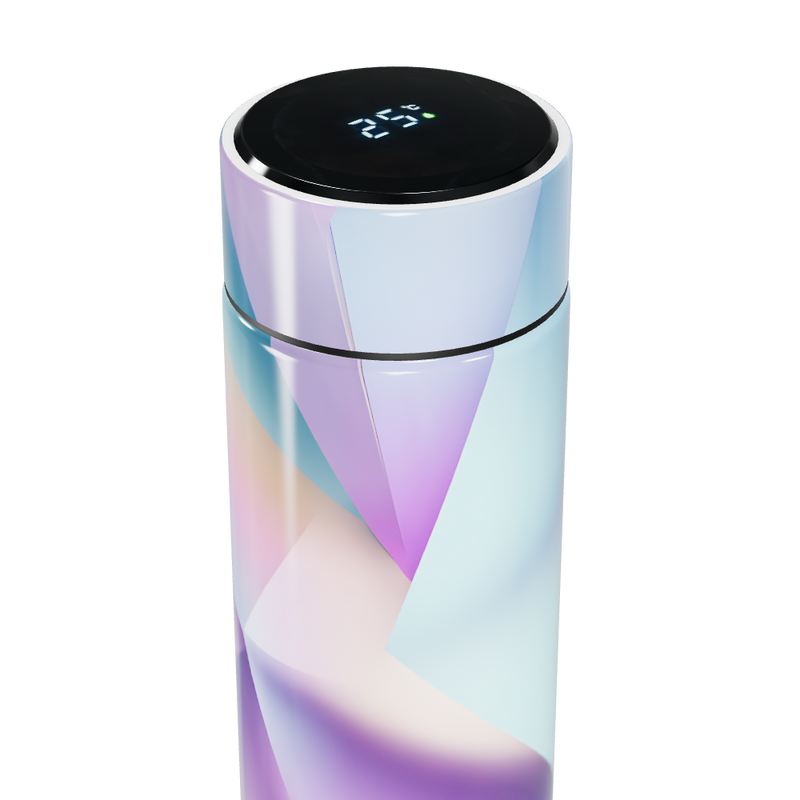 Garrafa Térmica Touch - Holográfica Colorida