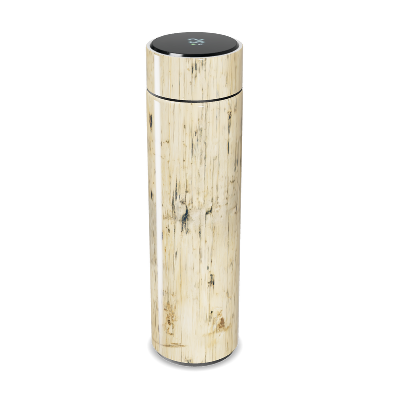 Garrafa Térmica Touch - Estampa Madeira Clara