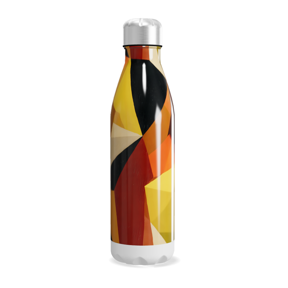 Garrafa Inox - Geométrica Colorida