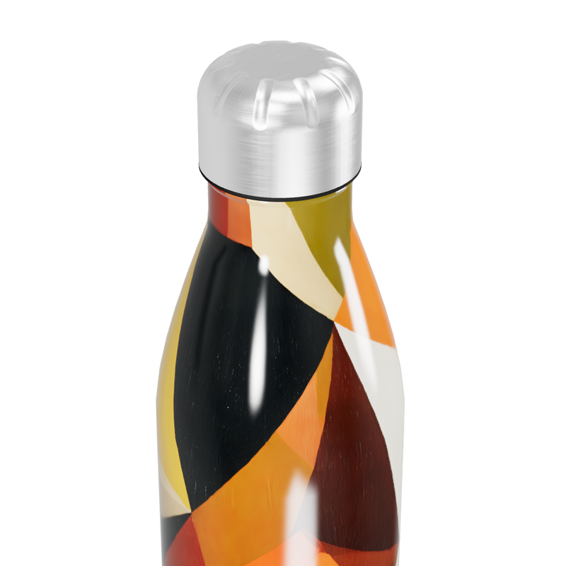 Garrafa Inox - Geométrica Colorida
