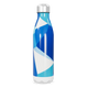 Garrafa Inox - Design Azul e Branco