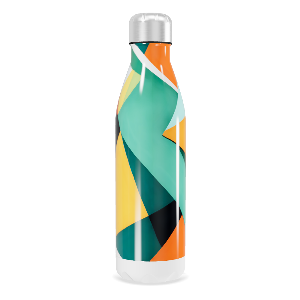 Garrafa Inox Estampada Colorida 500ml