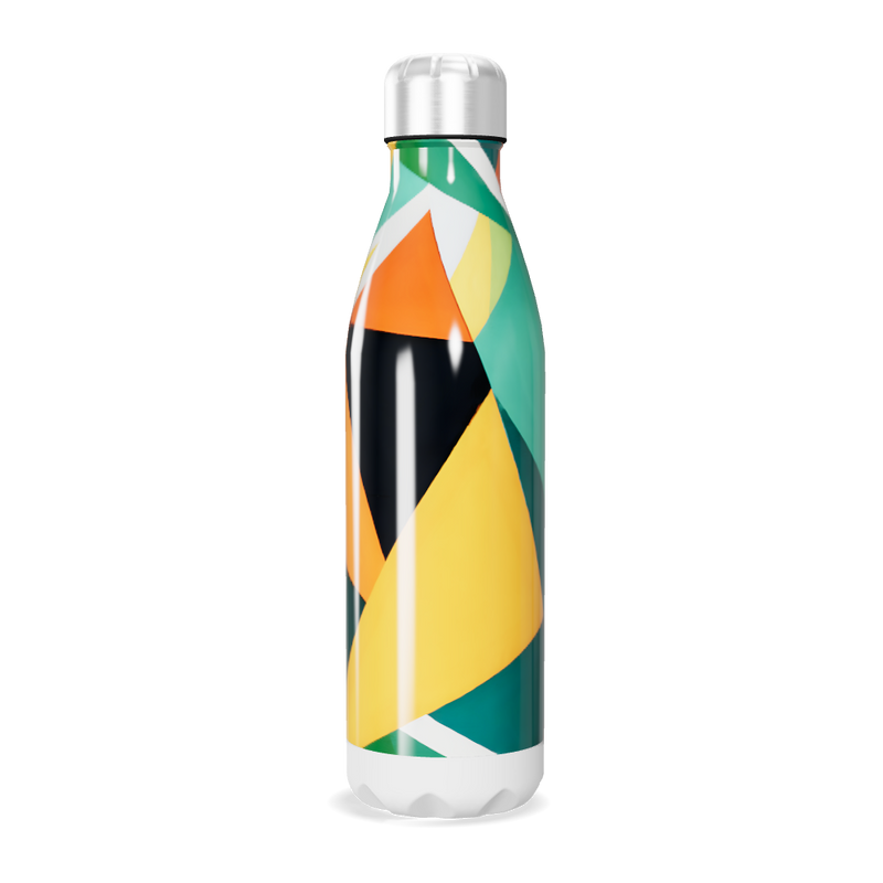 Garrafa Inox Estampada Colorida 750ml