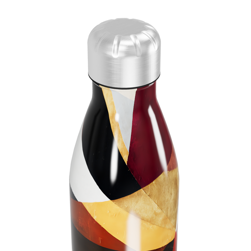 Garrafa Inox - Estampa Geométrica Colorida