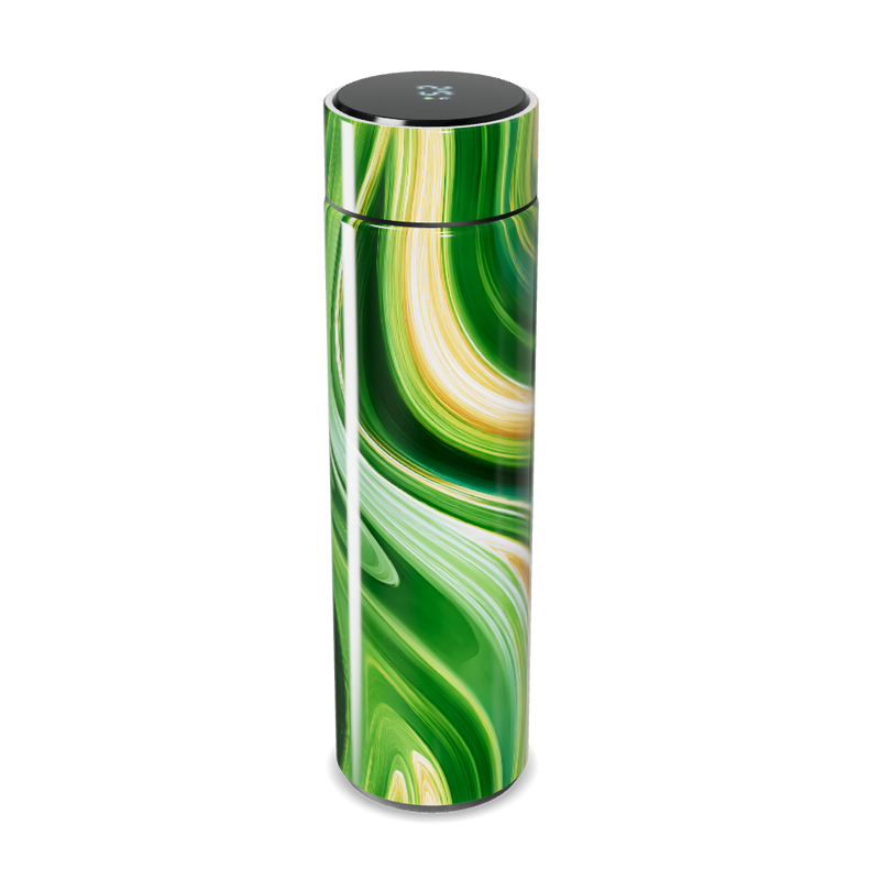 Garrafa Térmica Touch Verde Marmorizada