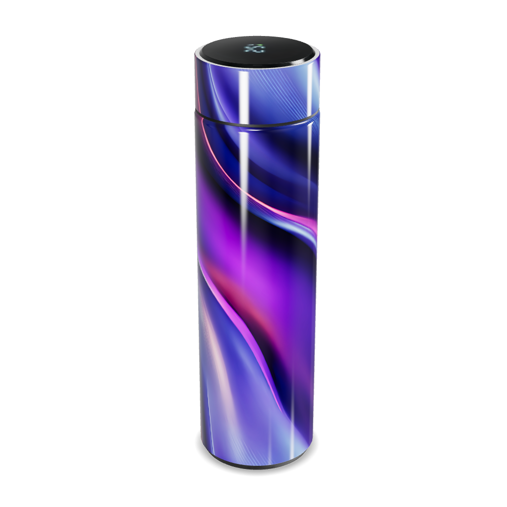 Garrafa Térmica Touch Roxa - Design Moderno