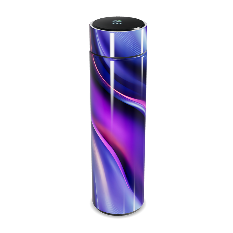 Garrafa Térmica Touch Roxa - Design Moderno