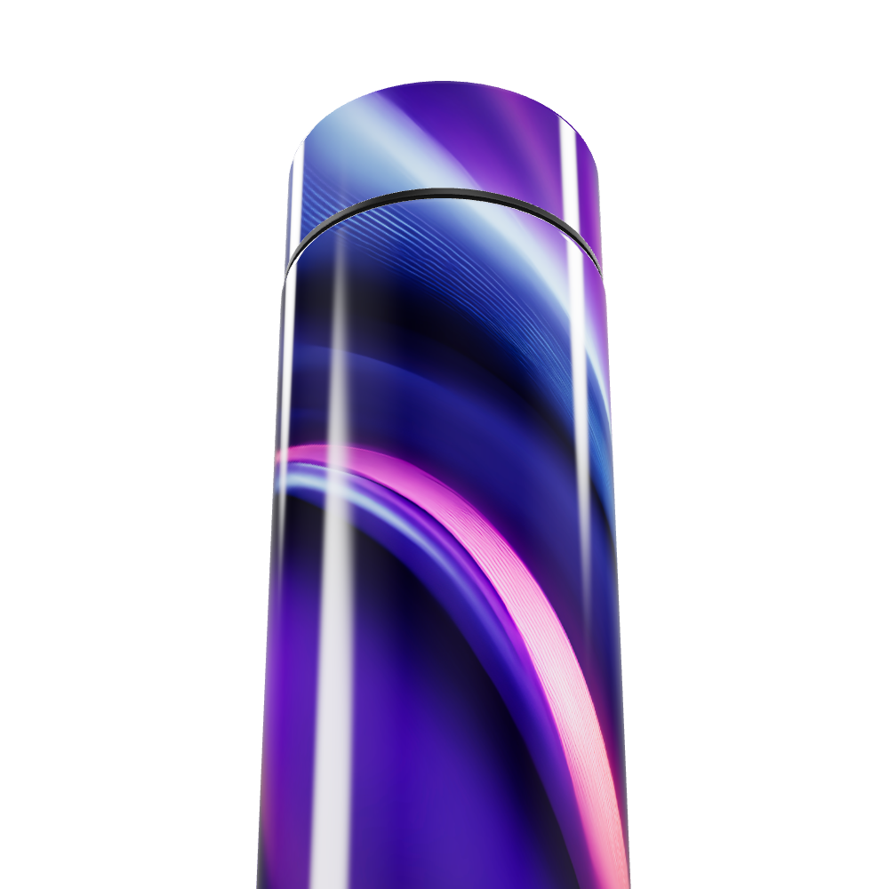 Garrafa Térmica Touch Roxa - Design Moderno