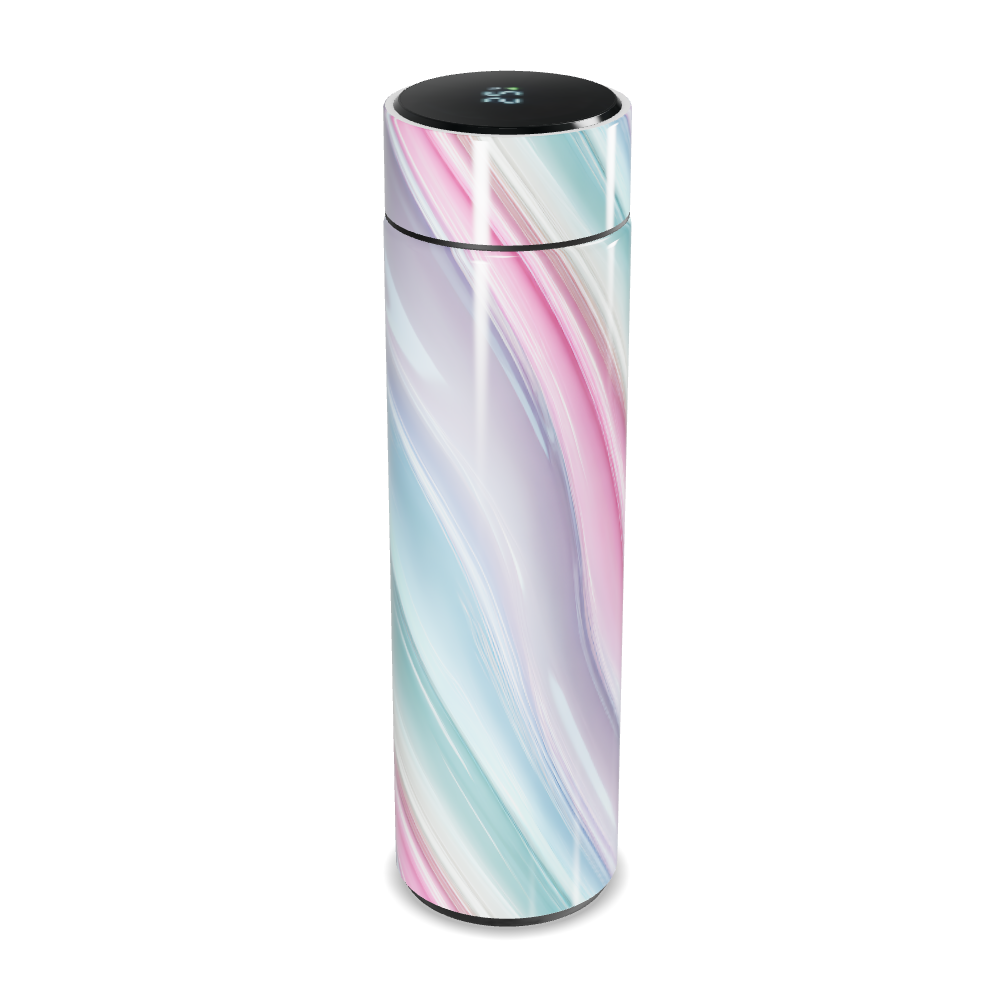 Garrafa Térmica Touch - Estampa Pastel Digital